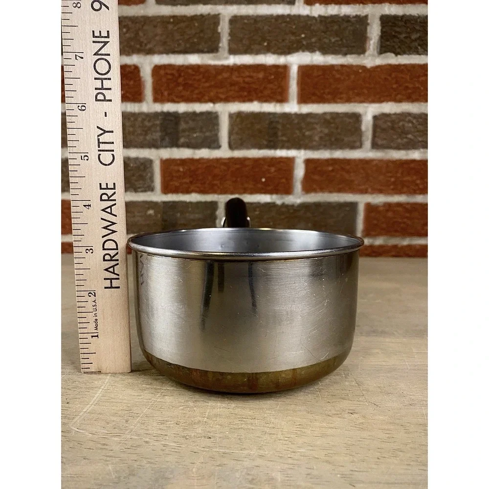 REVERE WARE 2 Qt Saucepan PRE-1968 Copper‎ Bottom USA